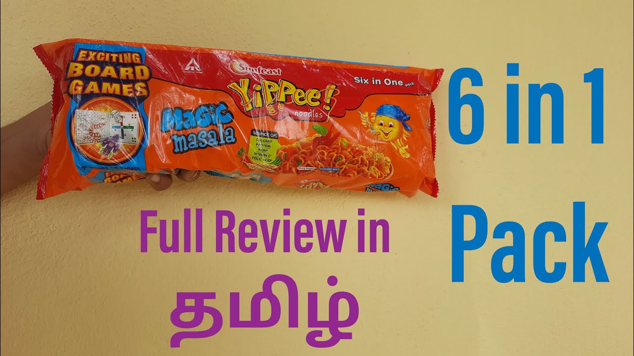 Yippee Noodles 6 in 1 Review in Tamil