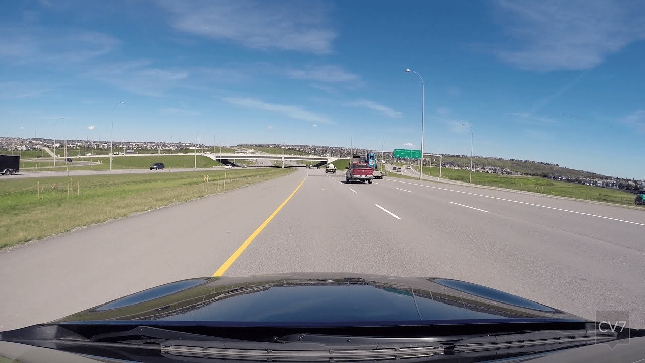 Stoney Trail, Calgary AB (Time Lapse)