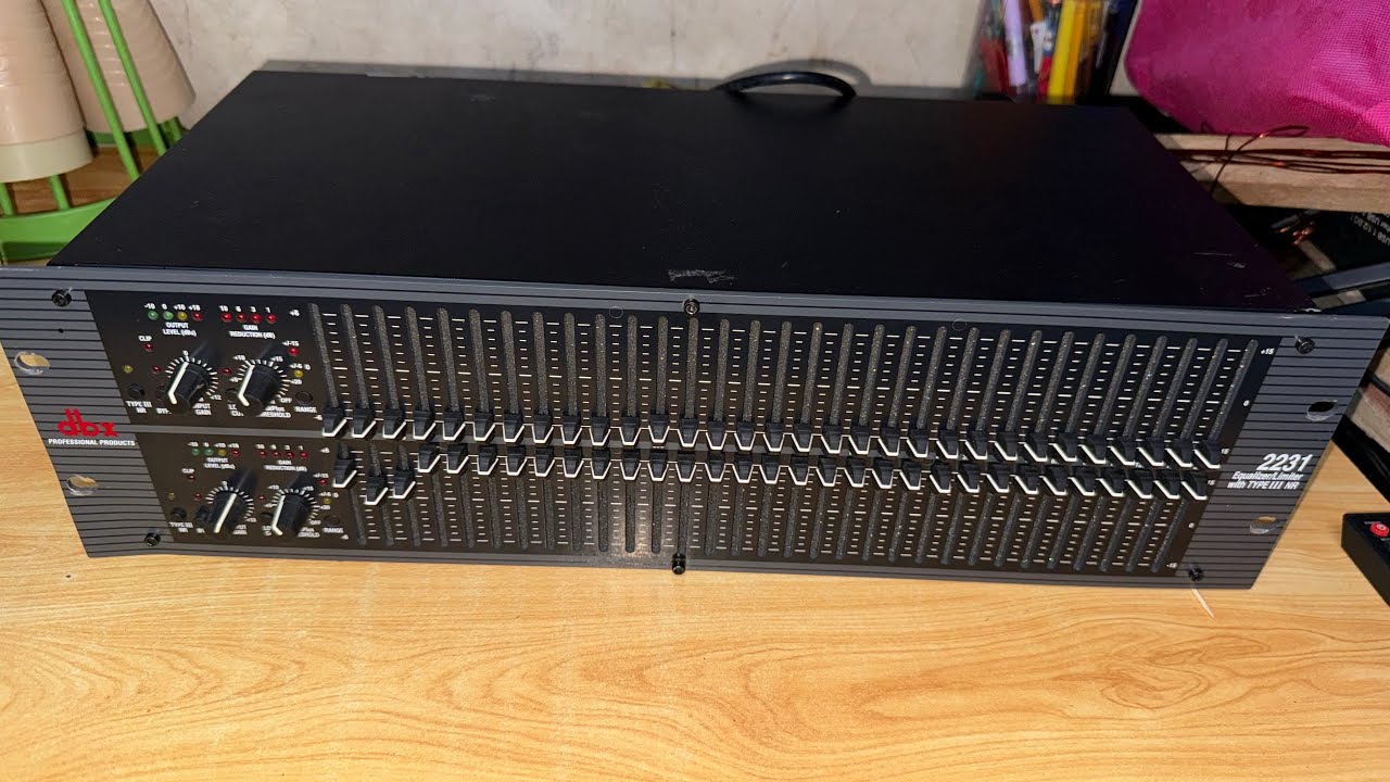 ITO PALA LAMAN NG ORIGINAL NA DBX 2231 EQUALIZER 110vac