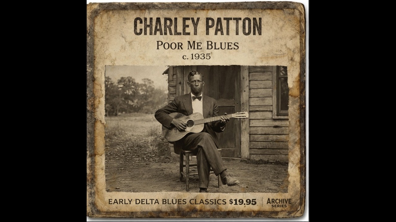 Charley Patton &ndash; Authentic Delta Blues (1929&ndash;1934) | Dark Gritty Slide Guitar & Deep Southern Sound