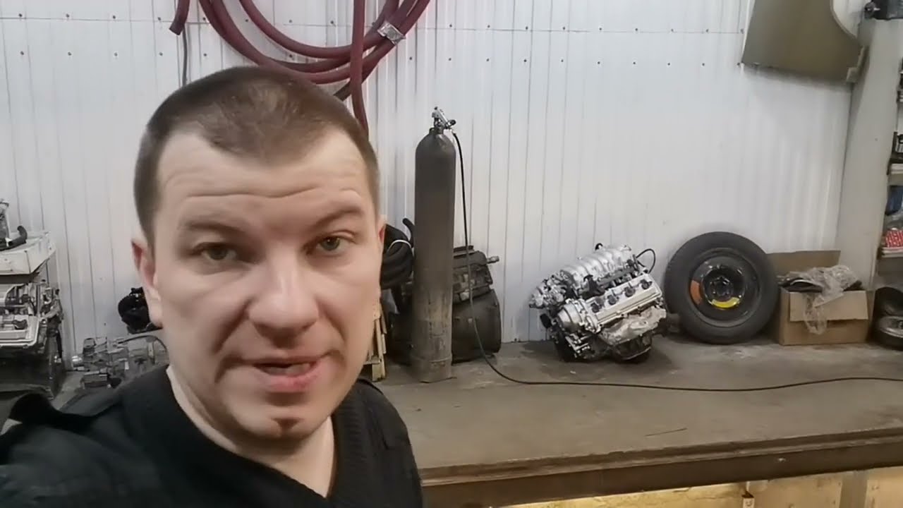 V8 1uz с пробегом ~ 500k сборка! Или как собирать НЕ надо!)