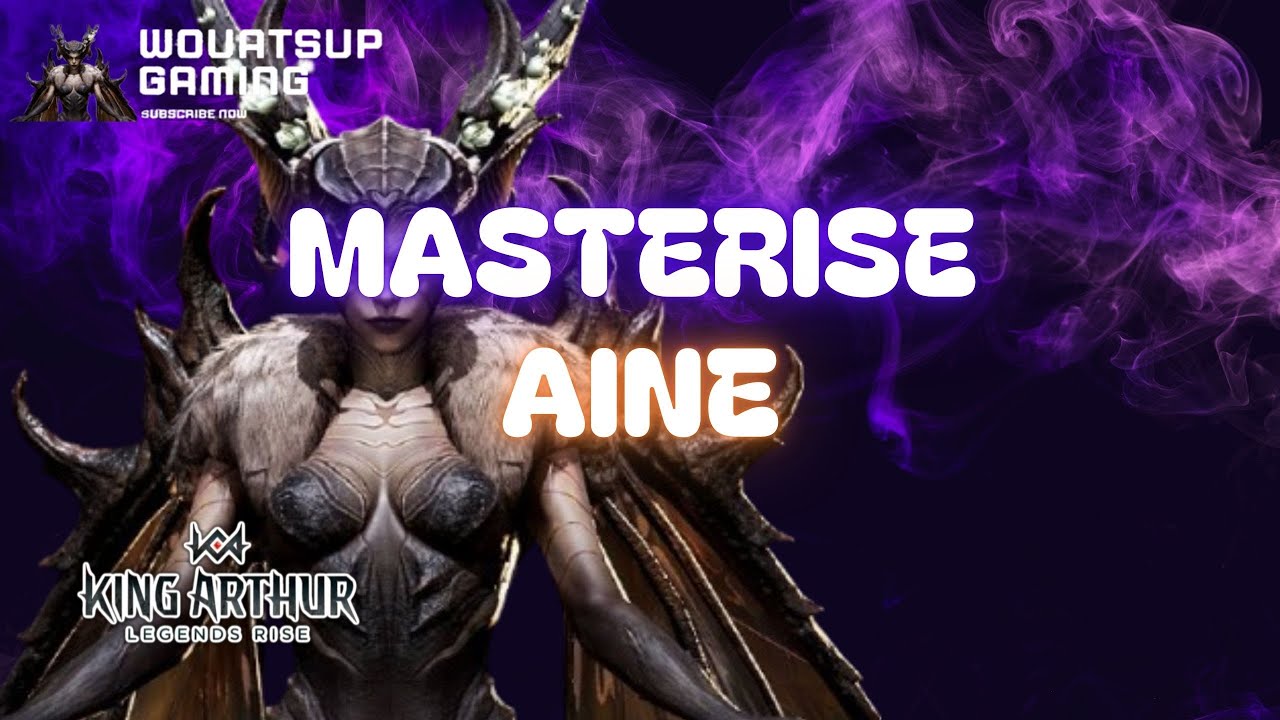 KING ARTHUR: LEGENDS RISE : MASTERISE AINE IS THE KEY TO PROGRESS