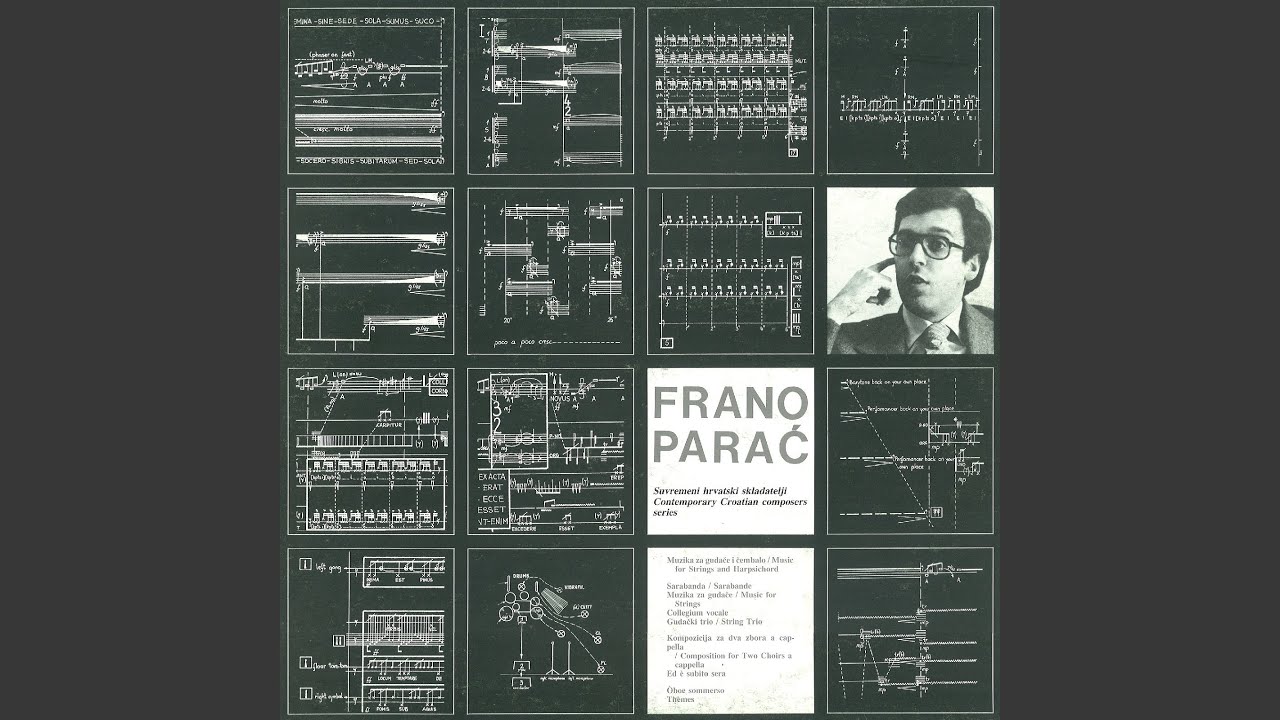 Frano Parać: Collegium vocale for six singers