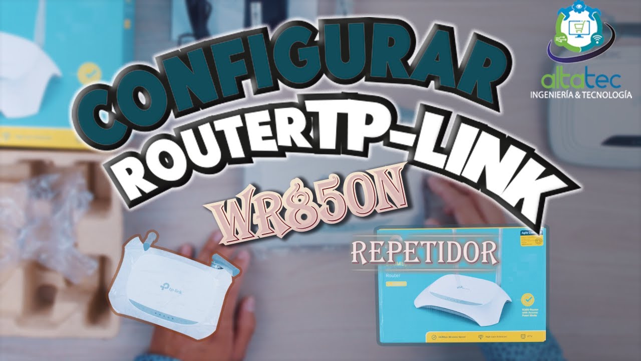 Como CONFIGURAR Router Tp-Link WR850N en Modo REPETIDOR (Paso a Paso)
