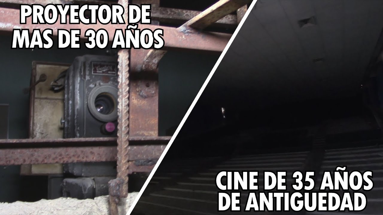 CINE ABANDONADO DE HACE 35 AÑOS