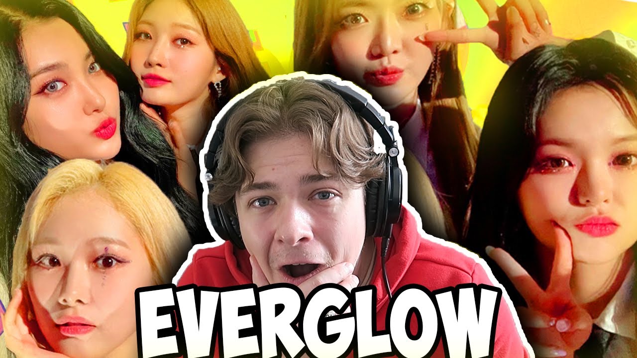 *NON KPOP FAN REACTS* Everglow - First - Adios - LA DI DA & DUN DUN