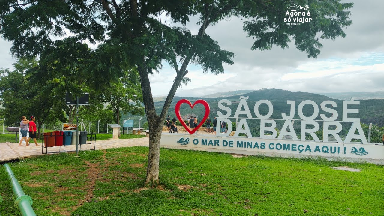 S&Atilde;O JOS&Eacute; DA BARRA/MG(FURNAS) O MAR DE MINAS COME&Ccedil;A AQUI - MIRANTE DA BARRAGEM DE FURNAS