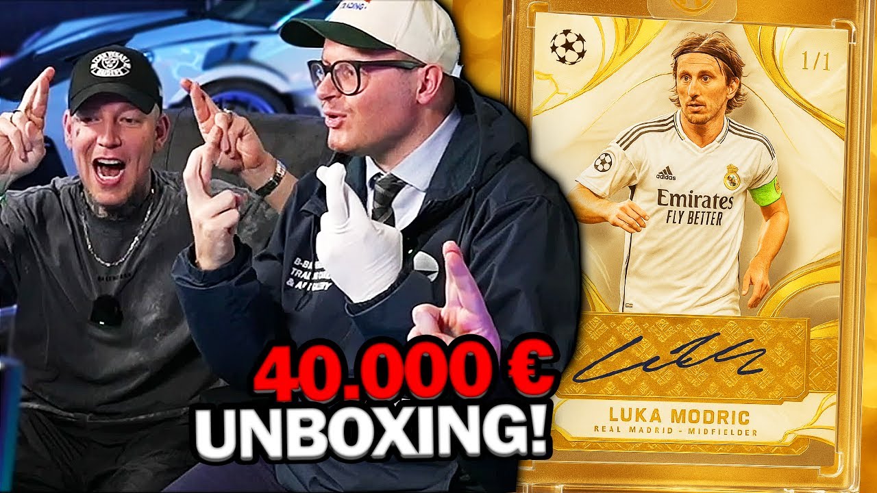 XXL 40.000 € Sportkarten-Unboxing! 😱 mit den B-Brothers ⚽ | MontanaBlack Uncut
