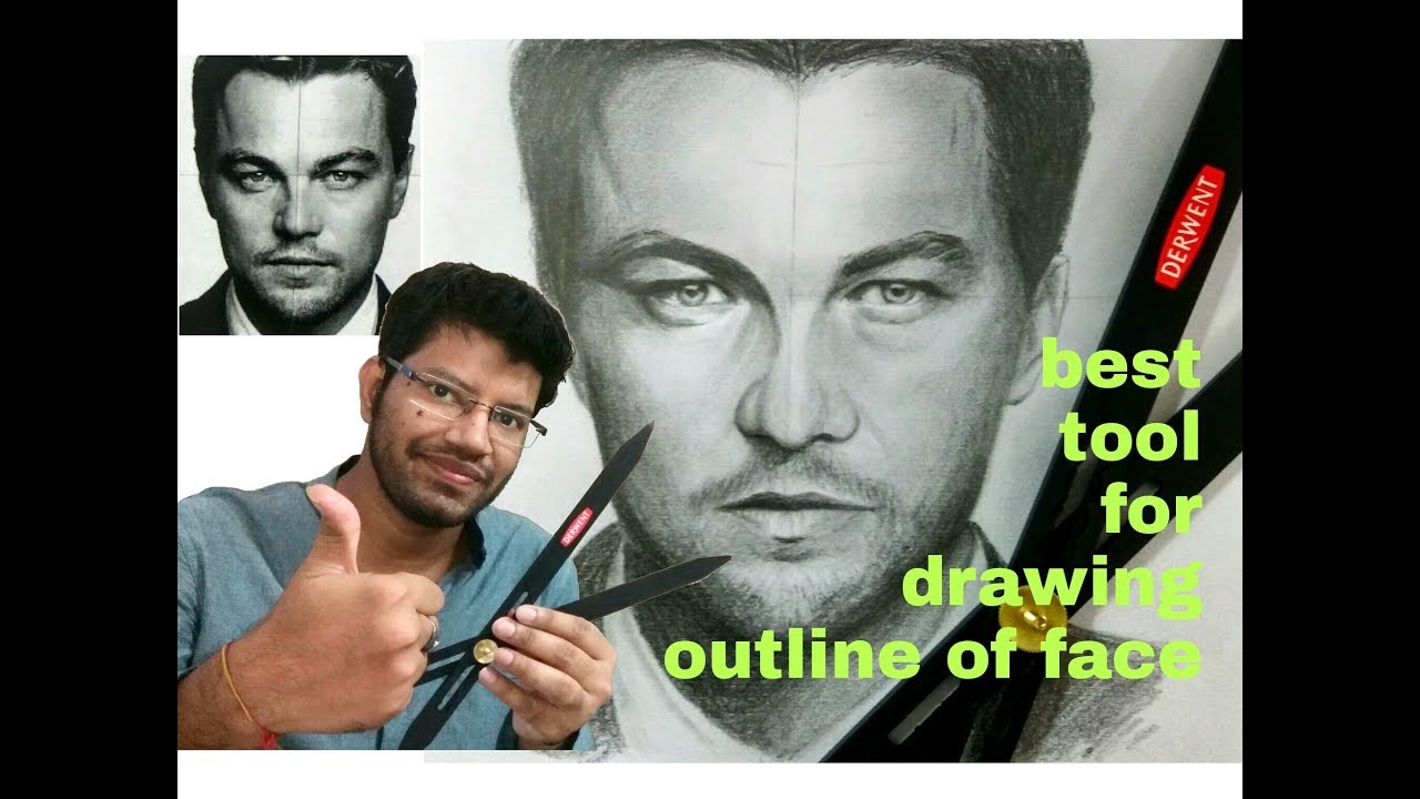 How to draw any face using proportional divider