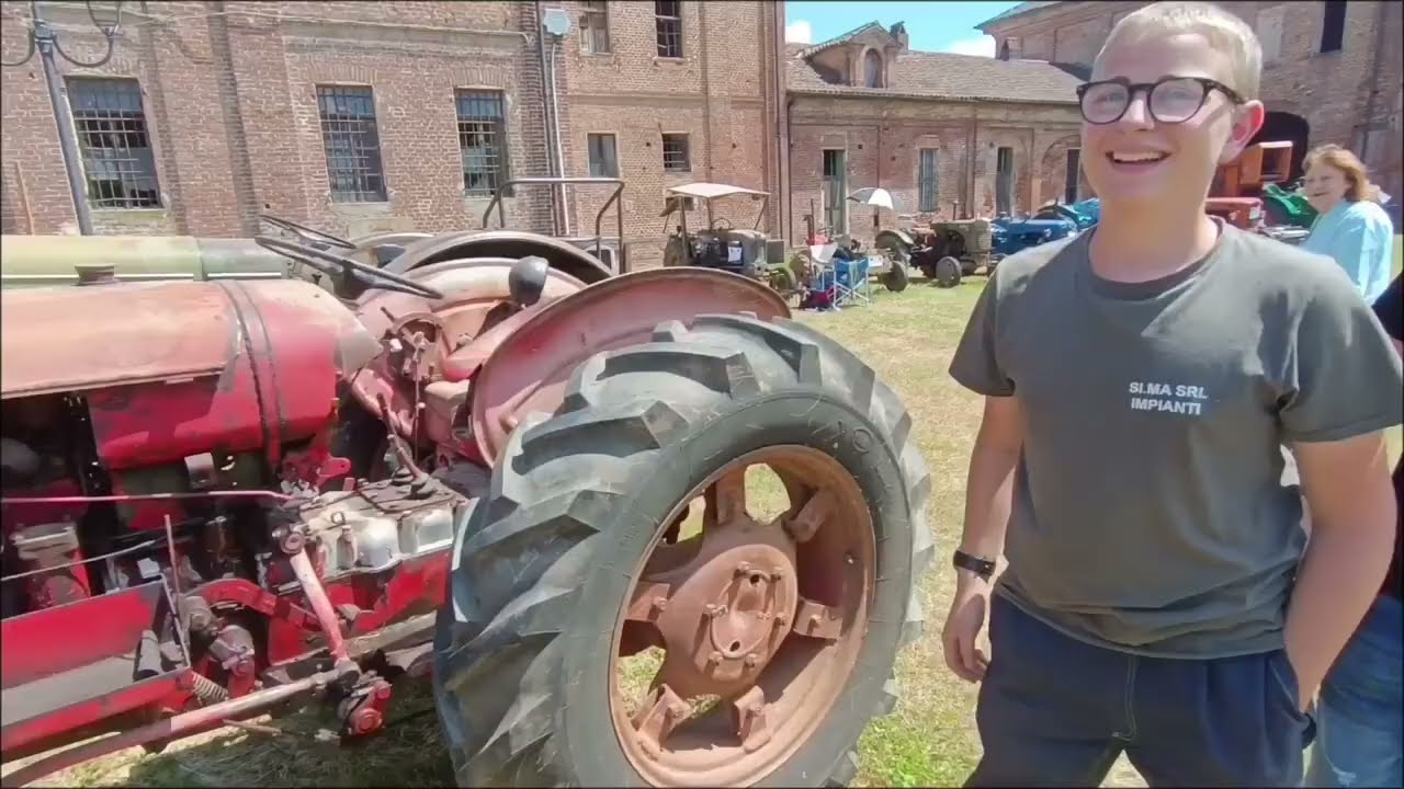 Trattori d'epoca alla Mandria di Chivasso