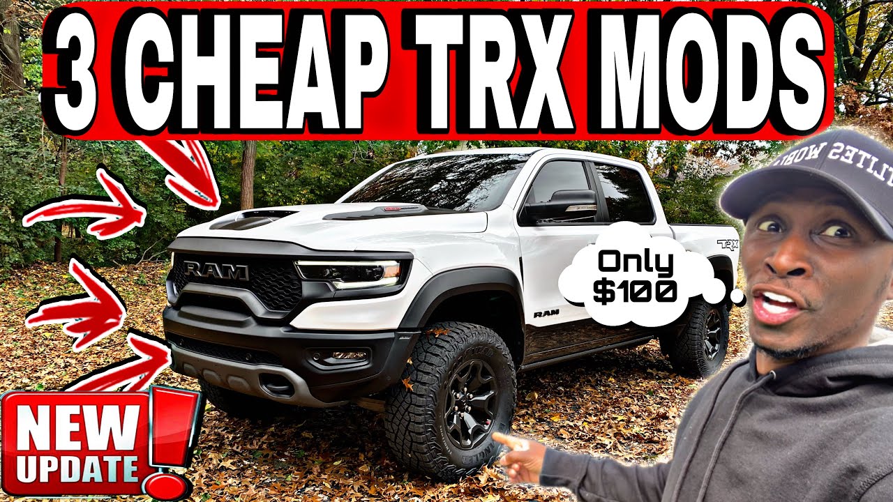 How To IMPROVE The Look Of Your RAM TRX: 3 Cheap Mods Only $100