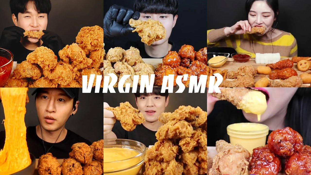 Eating fried chicken mukbang asmr 2. I Tổng hợp clip ăn gà rán siêu ngon 2.