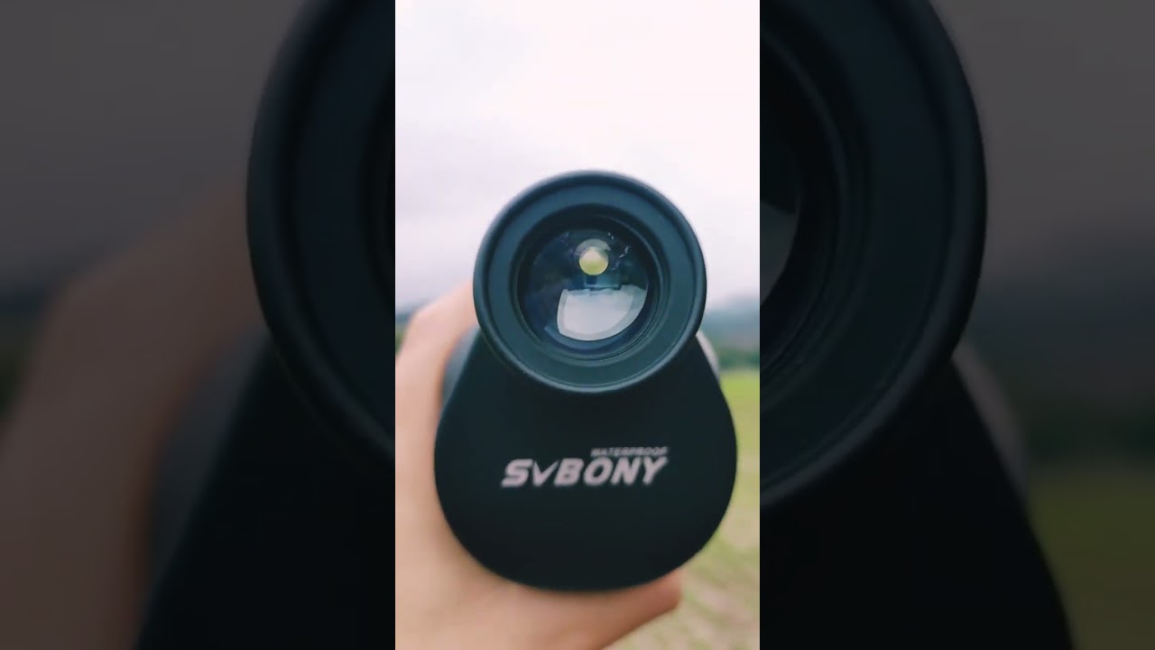 Parte 2 (completo) - Monóculo baratinho da Shopee vs. Monóculo SVBONY SV49: Qual é melhor? #shorts
