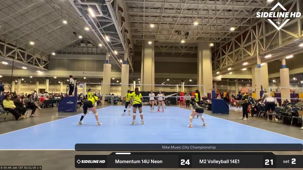 Momentum 14U Neon @ M2 Volleyball 14E1 (2026.02.21)