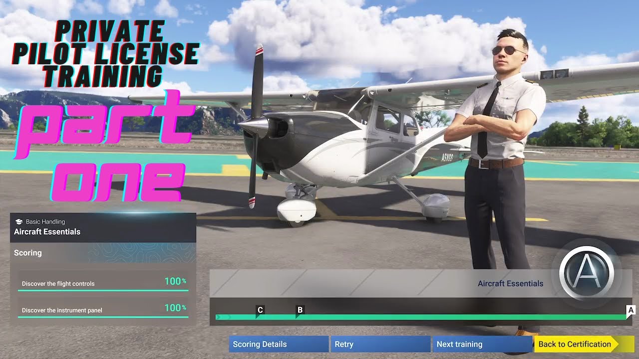 Flight Simulator 2024 - Private Pilot License - Training (Part 1)