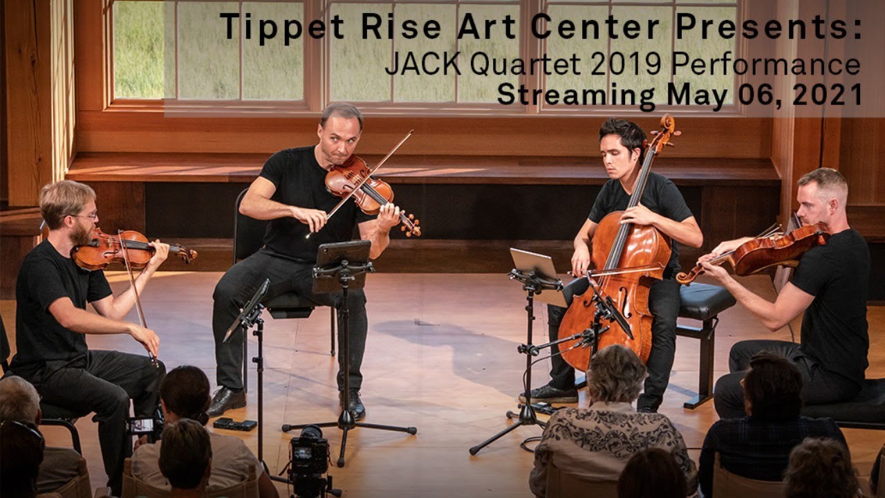JACK Quartet, Tippet Rise Art Center, August, 3rd 2019