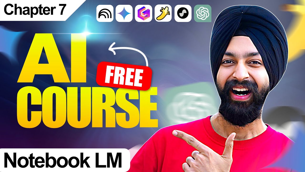 Free AI COURSE for Beginners &ndash; Class 7 - Notebook LM - Explained Easy #course #ai