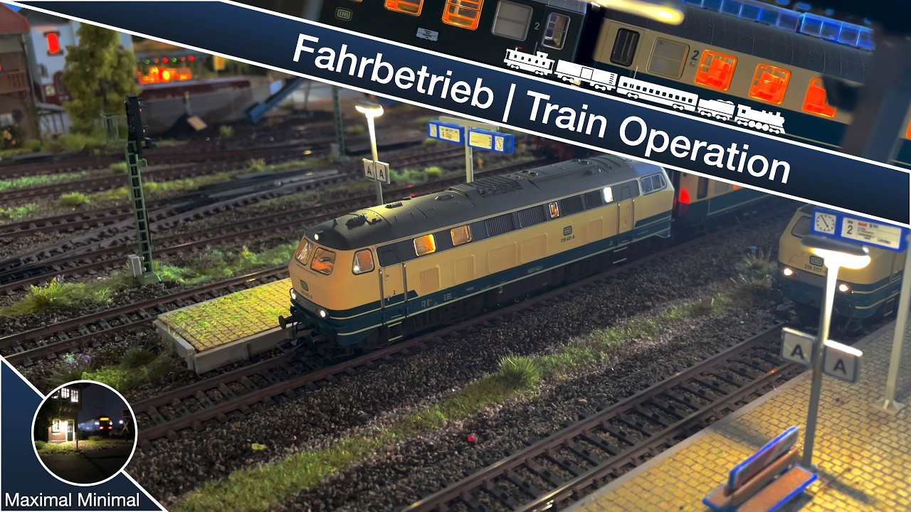 Realistische Modellbahn im Regen | Epoche IV Fahrbetrieb in der Oberpfalz 🚂⛈️