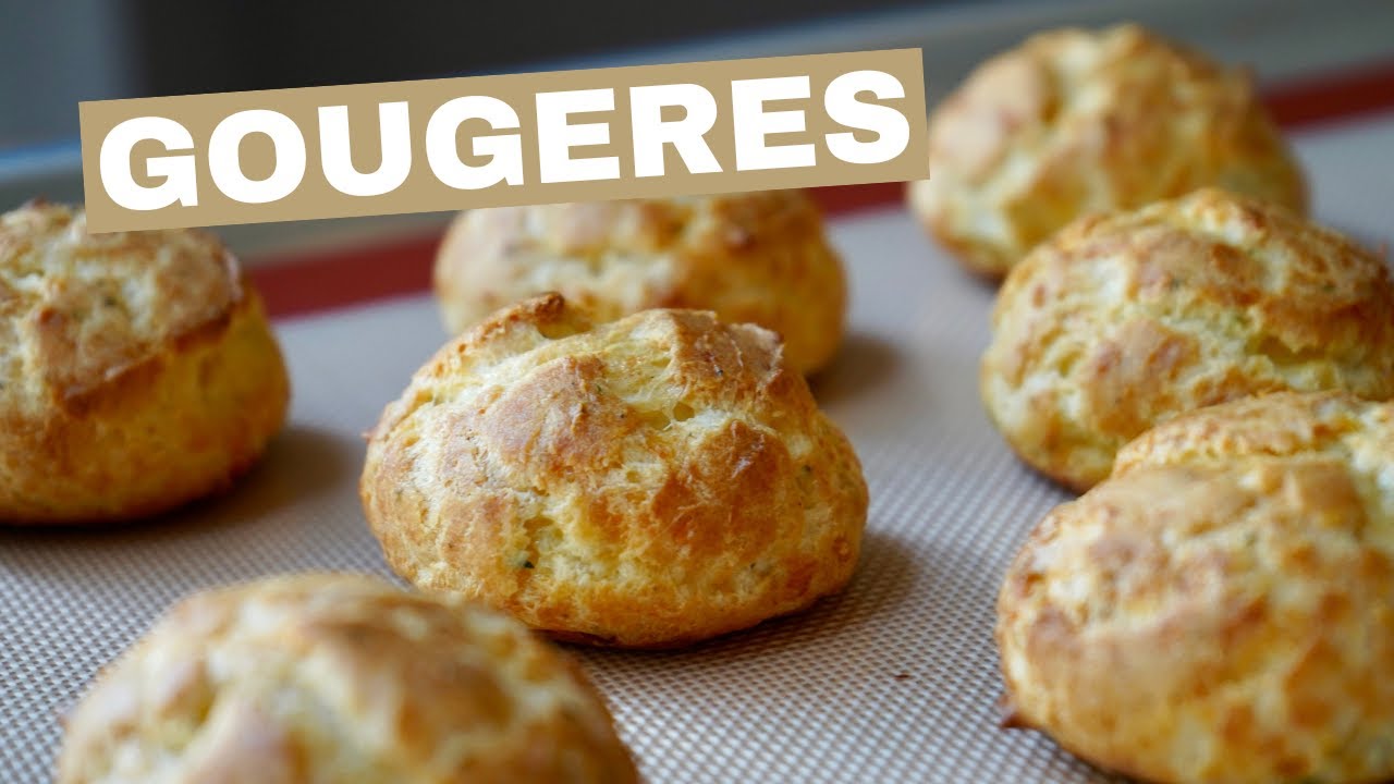 Gougeres | Savory Choux Pastry Bites