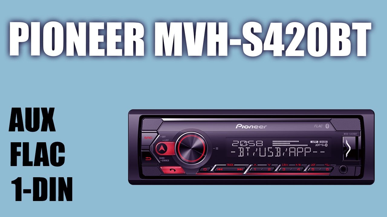 Автомагнитола Pioneer MVH-S420BT