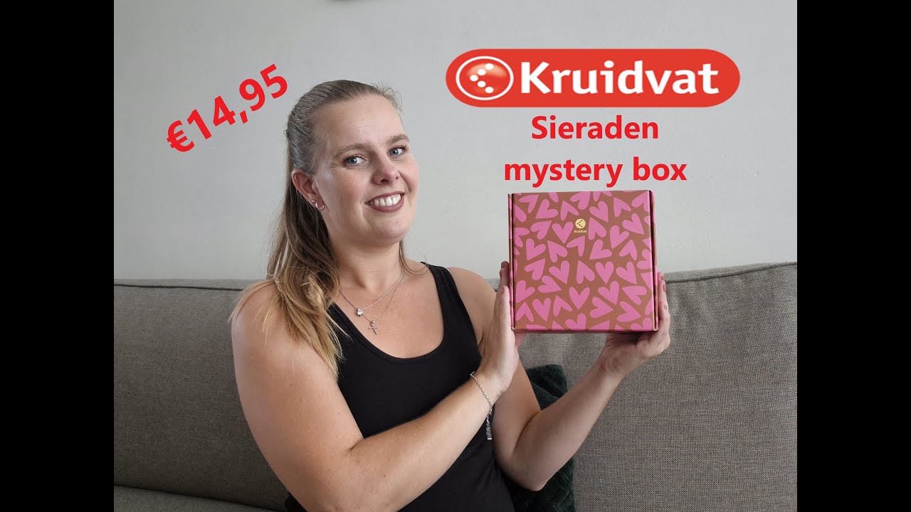Kruidvat sieraden mystery box unboxing