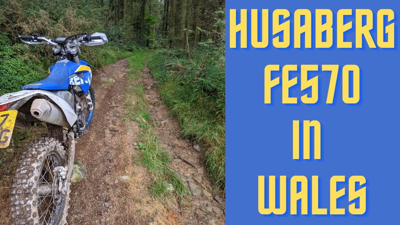 Husaberg FE570 - North Wales Trail Riding - KTM - Husqvarna