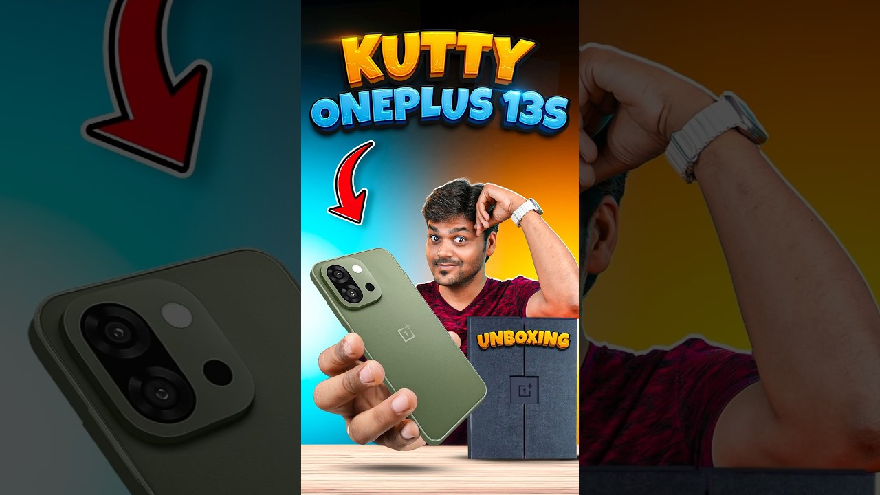 🥵குட்டி டிராகன் 🐉OnePlus 13s Unboxing ⚡⚡ இது வேற லெவல்❗❗🔥...#oneplus #shorts