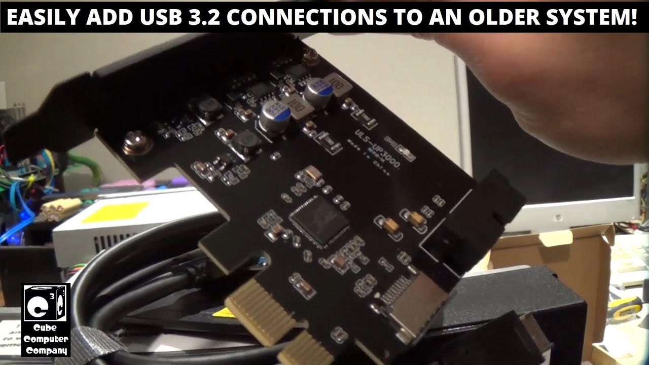 Installing USB 3.2 expansion card + new Graugear 3.5