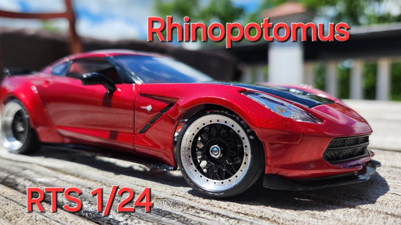 rough review on the Rhino RTS 1/24 scale rc drift chassis.