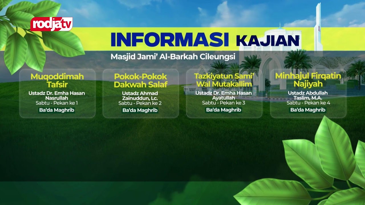 [LIVE] Ustadz Ahmas Faiz Asifuddin, M.A. | Syarah Aqidah Ath-Thahawiyah