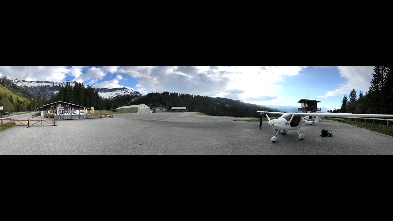 2019.05.31 Vol en Pipistrel Sinus de Maslacq à Megève via le Vercors
