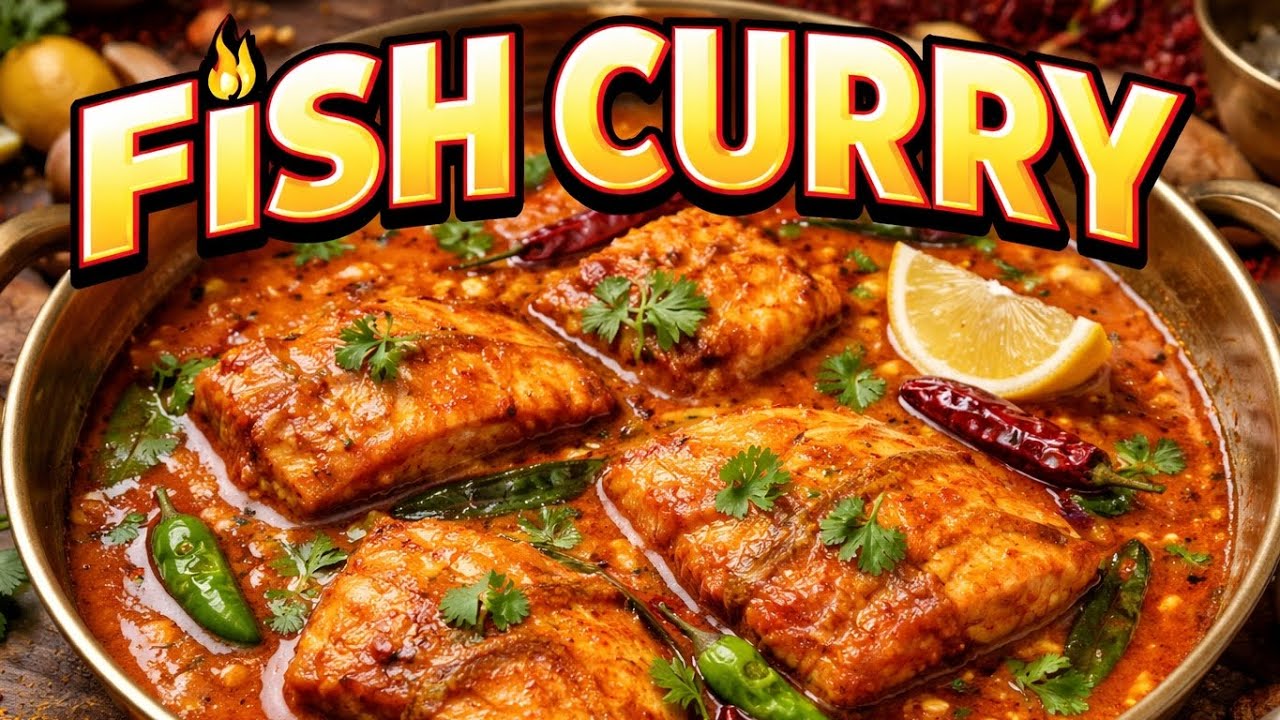 Desi masalon ka jaadu ✨Garam-garam Fish Curry 😋🐟