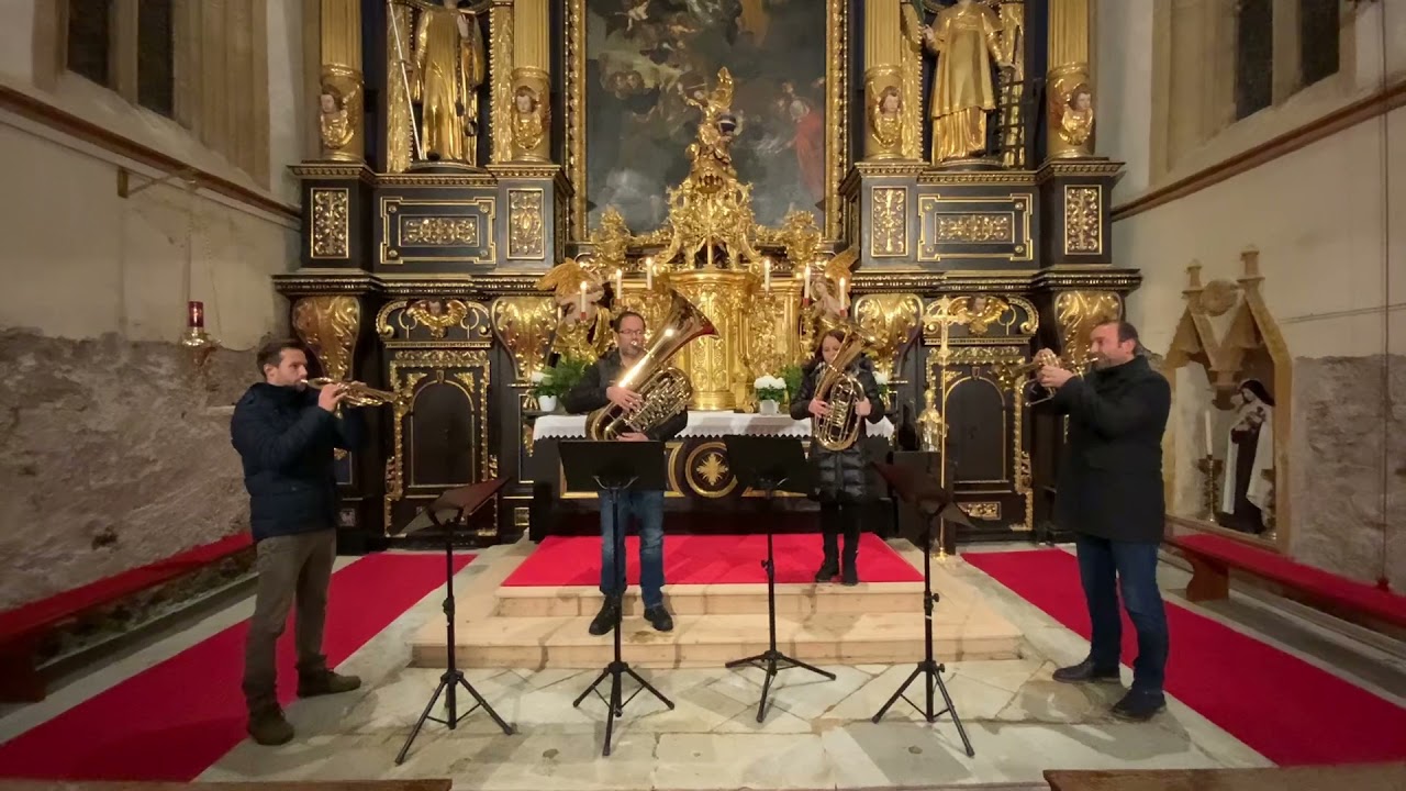 ADVENT IS A LEUCHTN (Lorenz Maierhofer) Blechbläser Quartett der Musikschule Oberes Lavanttal