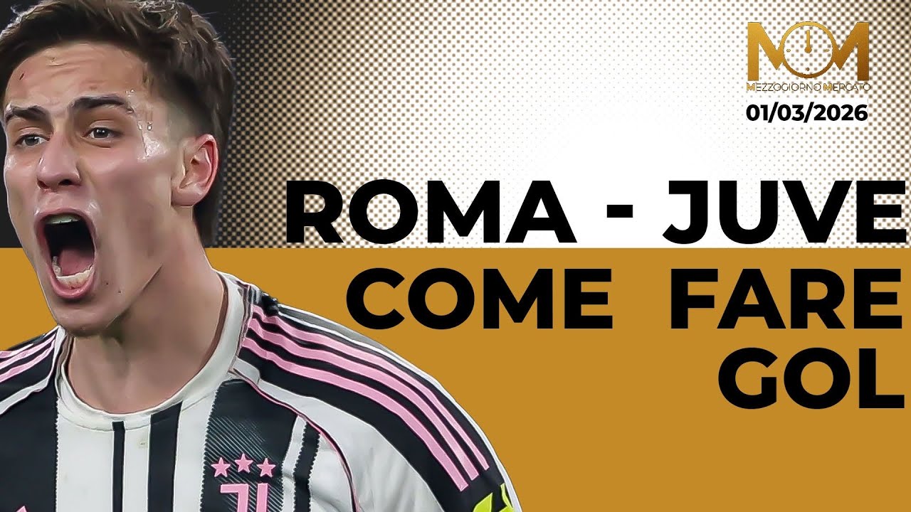 JUVE A ROMA PER NUOVE EMOZIONI, BALLA LA CHAMPIONS, KALULU E BREMER… NEWS MOMBLANO ZAMPINI