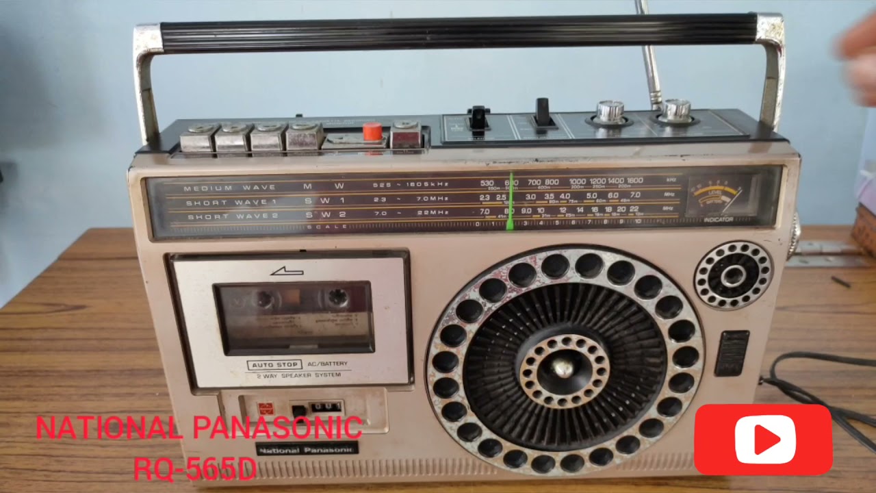 NATIONAL PANASONIC RQ-565D