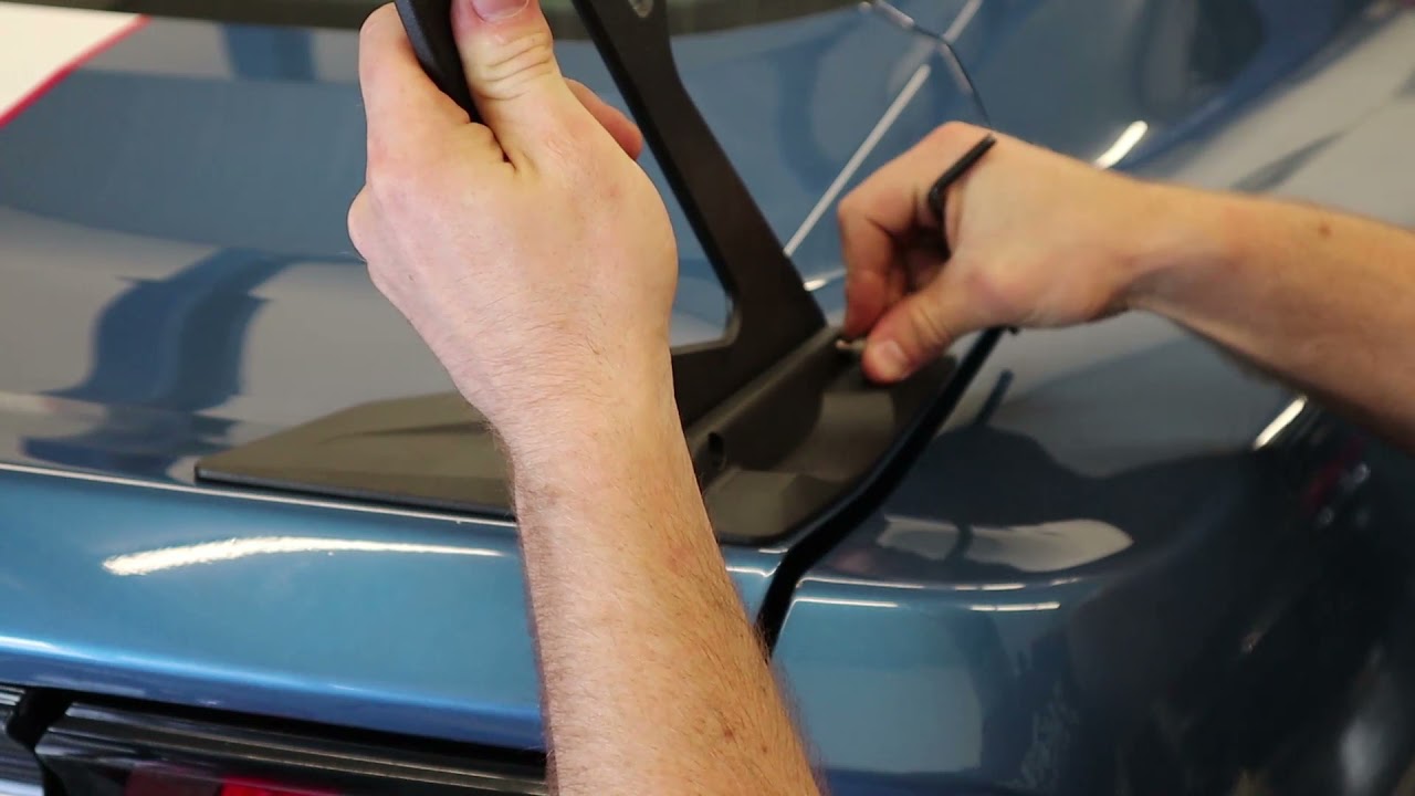 Shelby GT350 UCW Rear Wing Kit Install