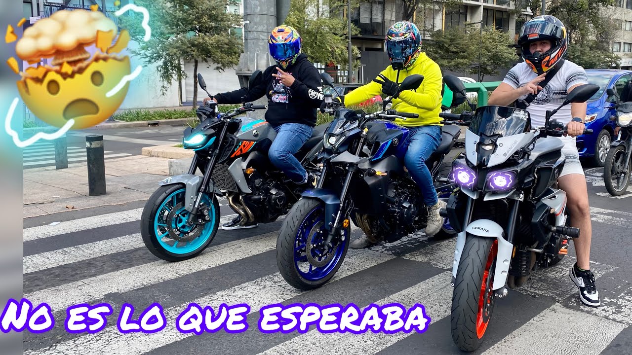 MT10 vs MT09 🔥🏁brutal batalla comparativa y prueba a las YAMAHA