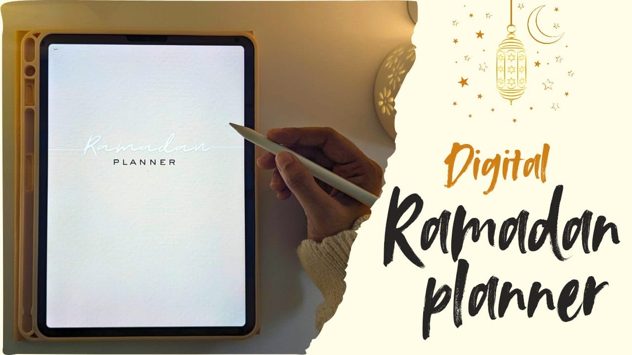  Ramadan Digital Planner 2026 | Hyperlinked