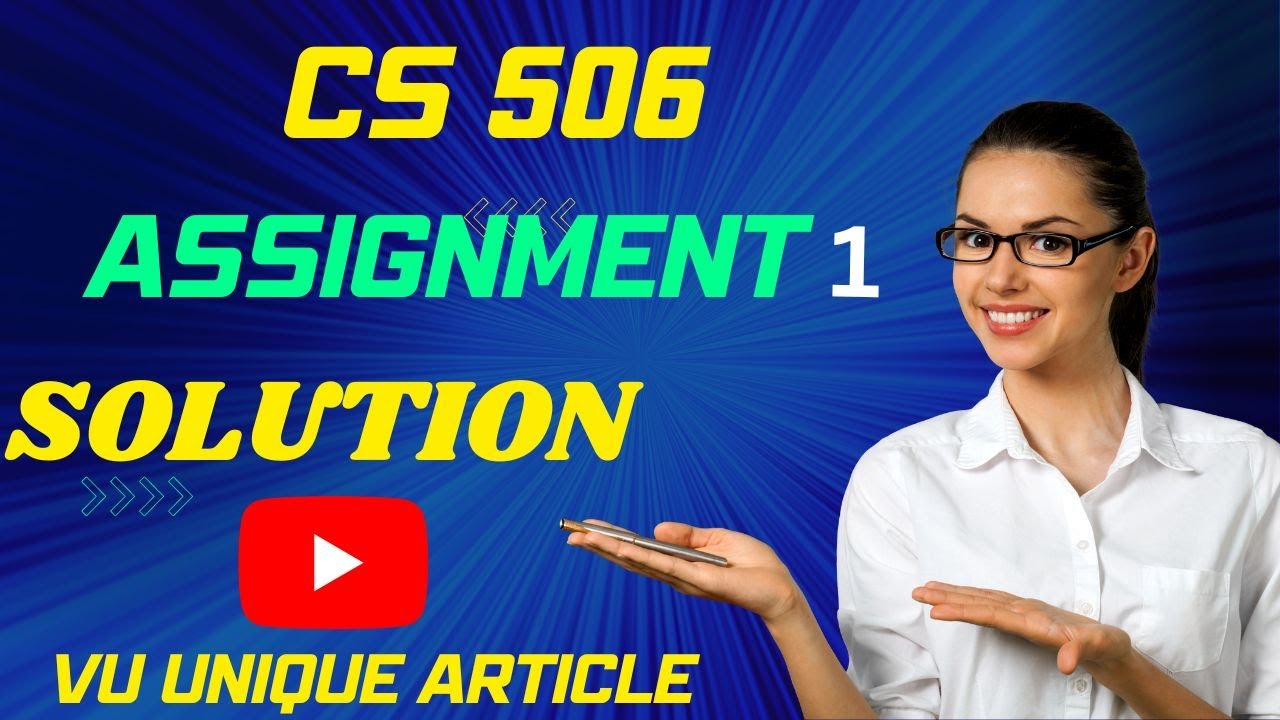 CS506 Assignment 1 Solution 2023 / CS506 Assignment 1  Solution Spring 2023/ CS506 Spring 2023
