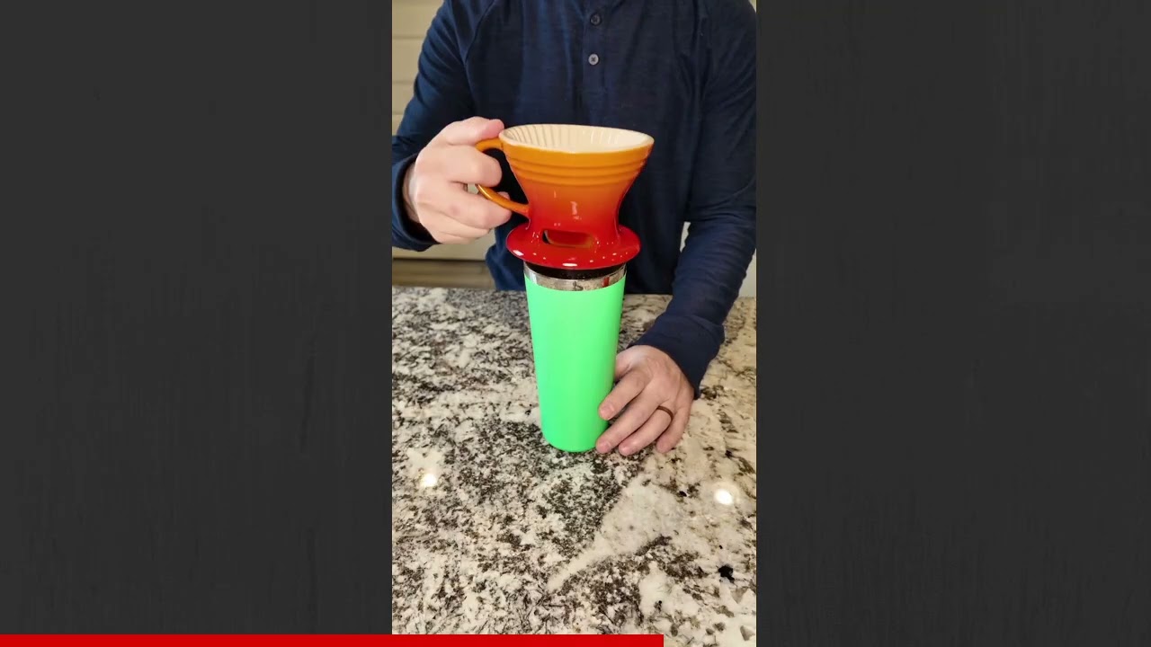 Le Creuset Luxury Pour-Over Set from QVC