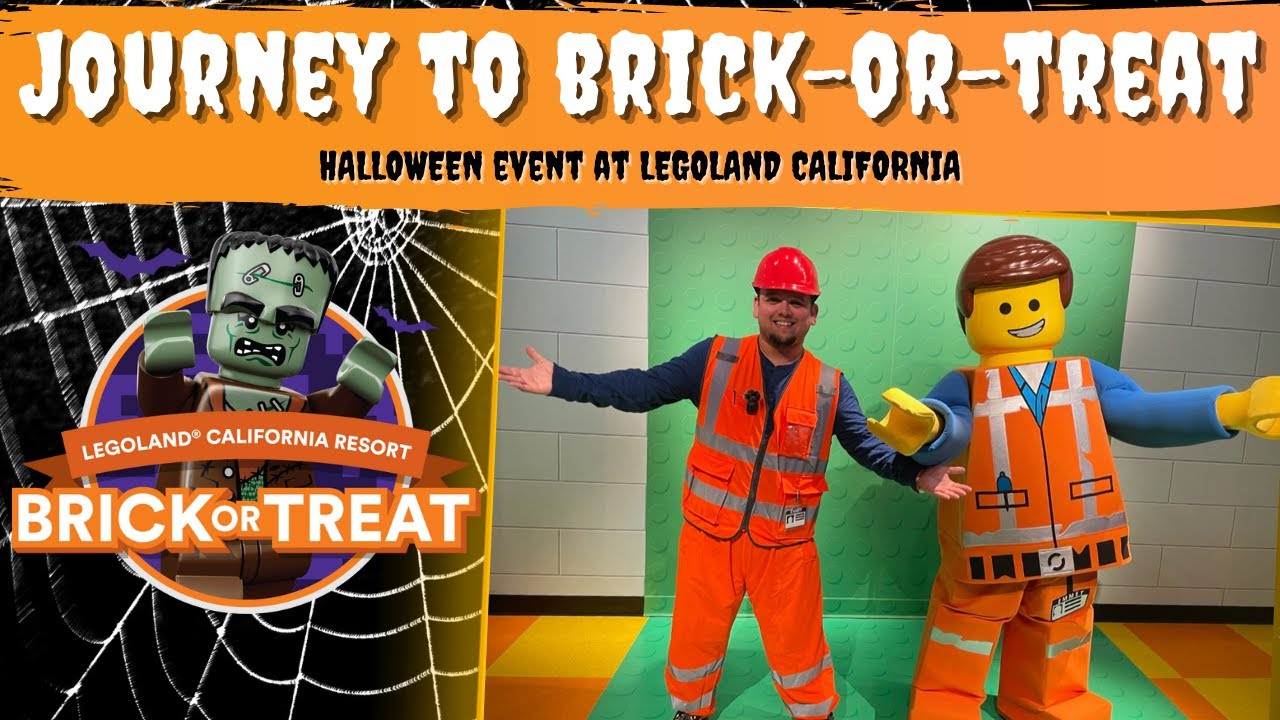 JOURNEY to BRICK-or-TREAT | A Halloween Family Fun “Trick or Treat” Event at LEGOLAND California