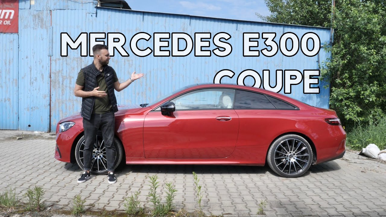 Mercedes E300 Coupe - dodaje stylu wszędzie, nawet w takich miejscach