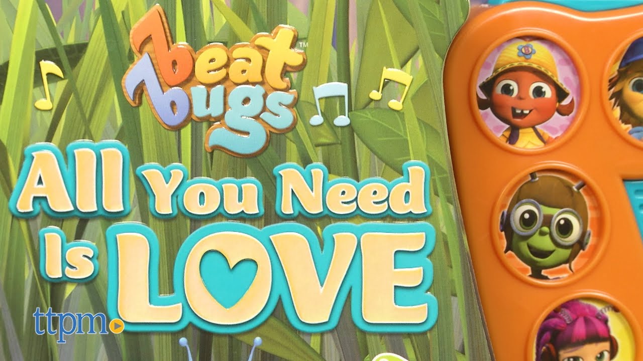 Beat Bugs All You Need Is Love Book from Phoenix International Publications
