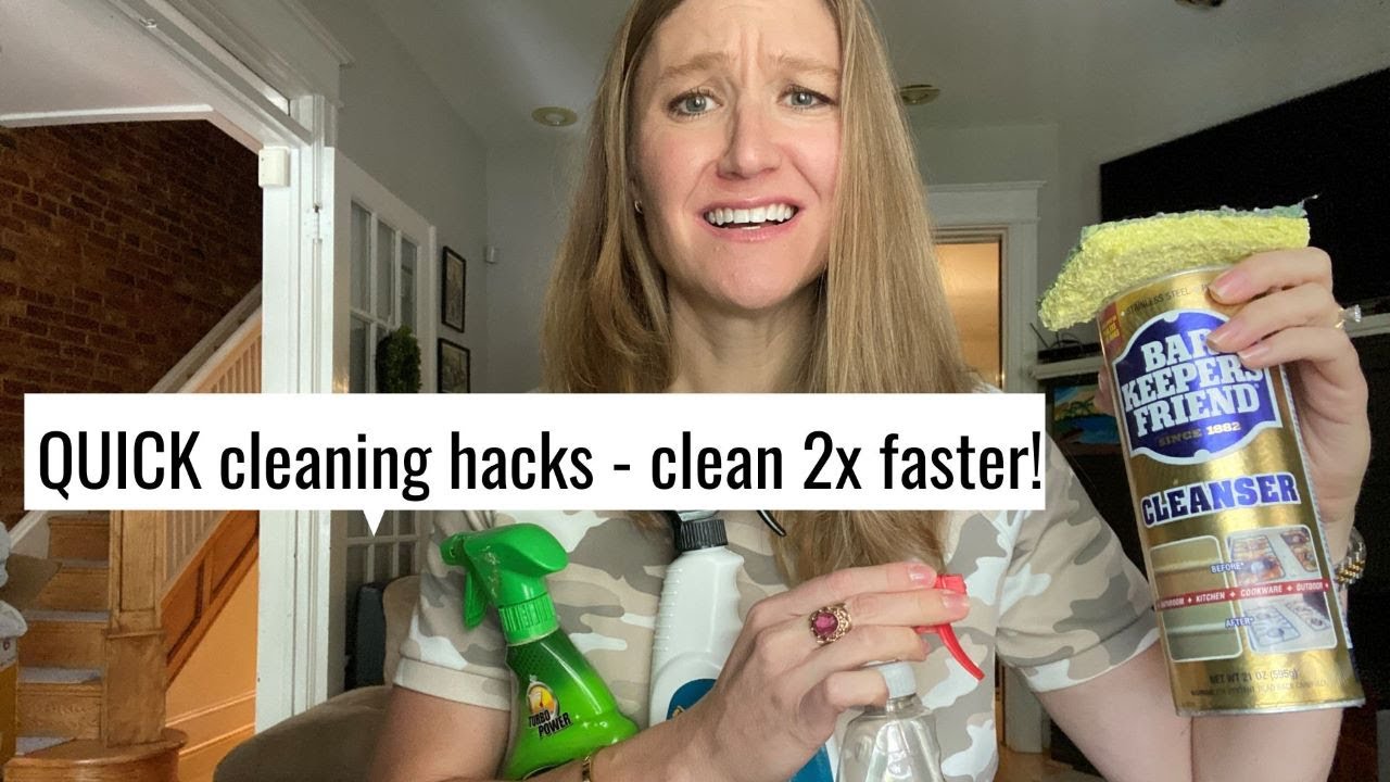 12 *LIFE CHANGING* Cleaning Hacks Every Woman Needs
