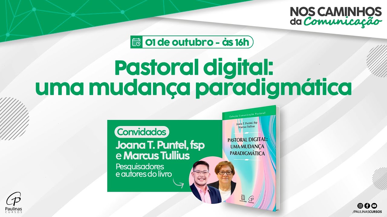 PASTORAL DIGITAL: UMA MUDANÇA PARADIGMÁTICA