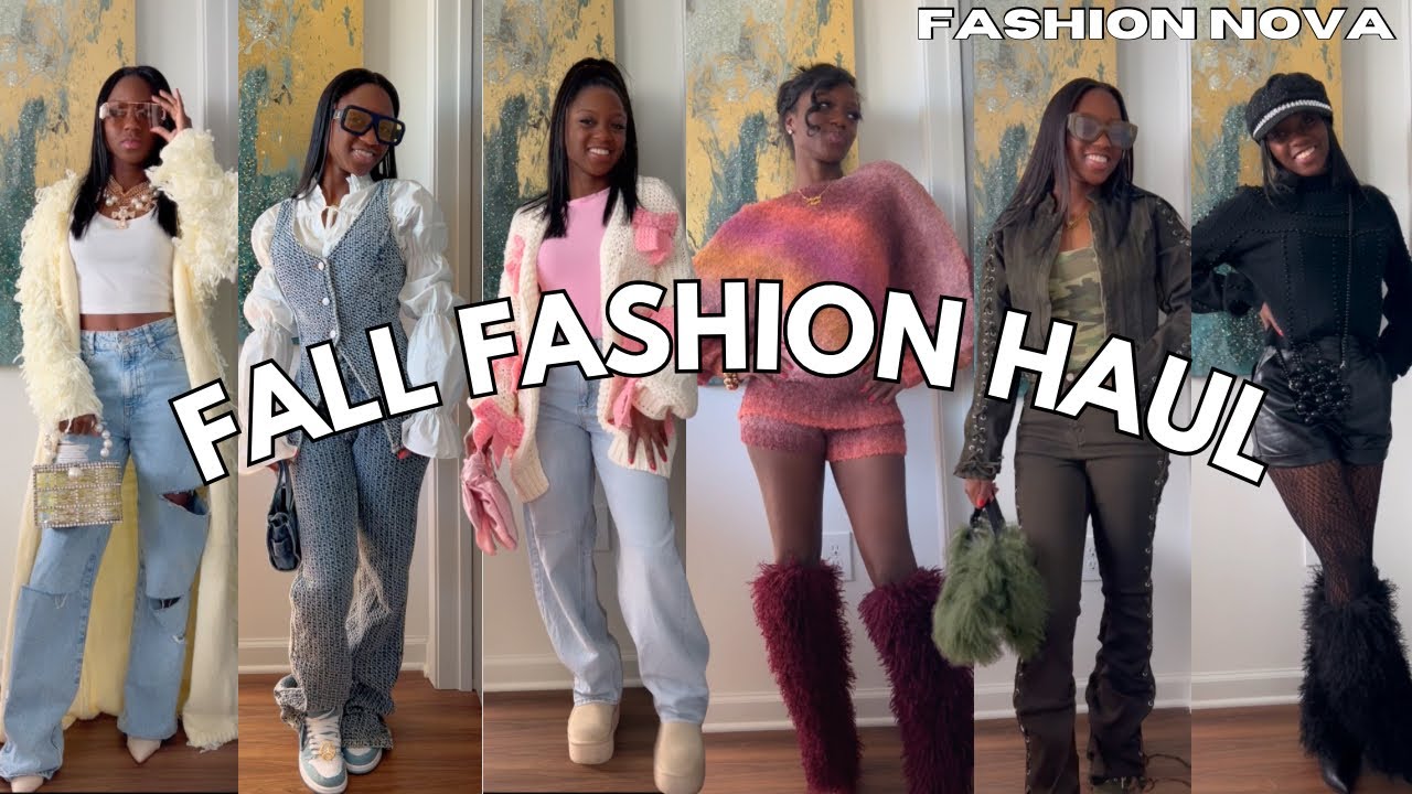 Примерка модных коллекций Fashion Nova Fall | Наряды и идеи для стиля | Mashia Major