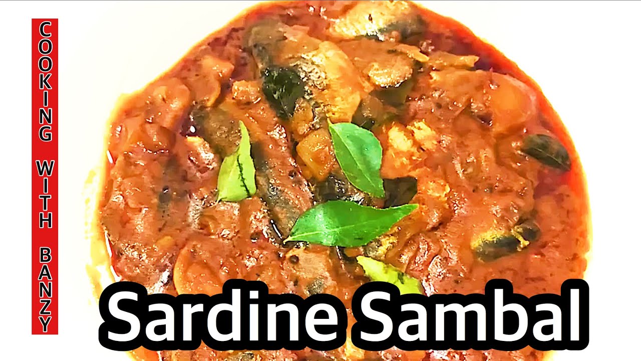 Sardine Sambal Recipe Indian Style | Sardine Recipe In Tamil | Sardines