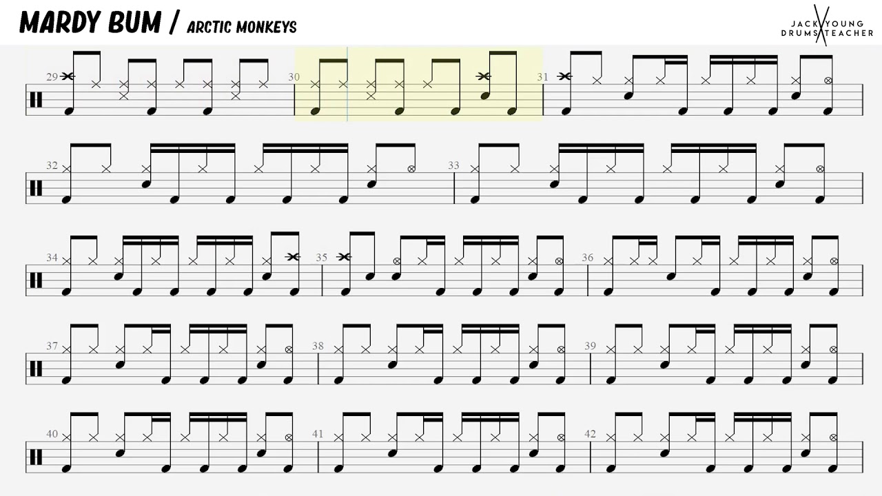 How To Play Mardy Bum - Arctic Monkeys 🥁