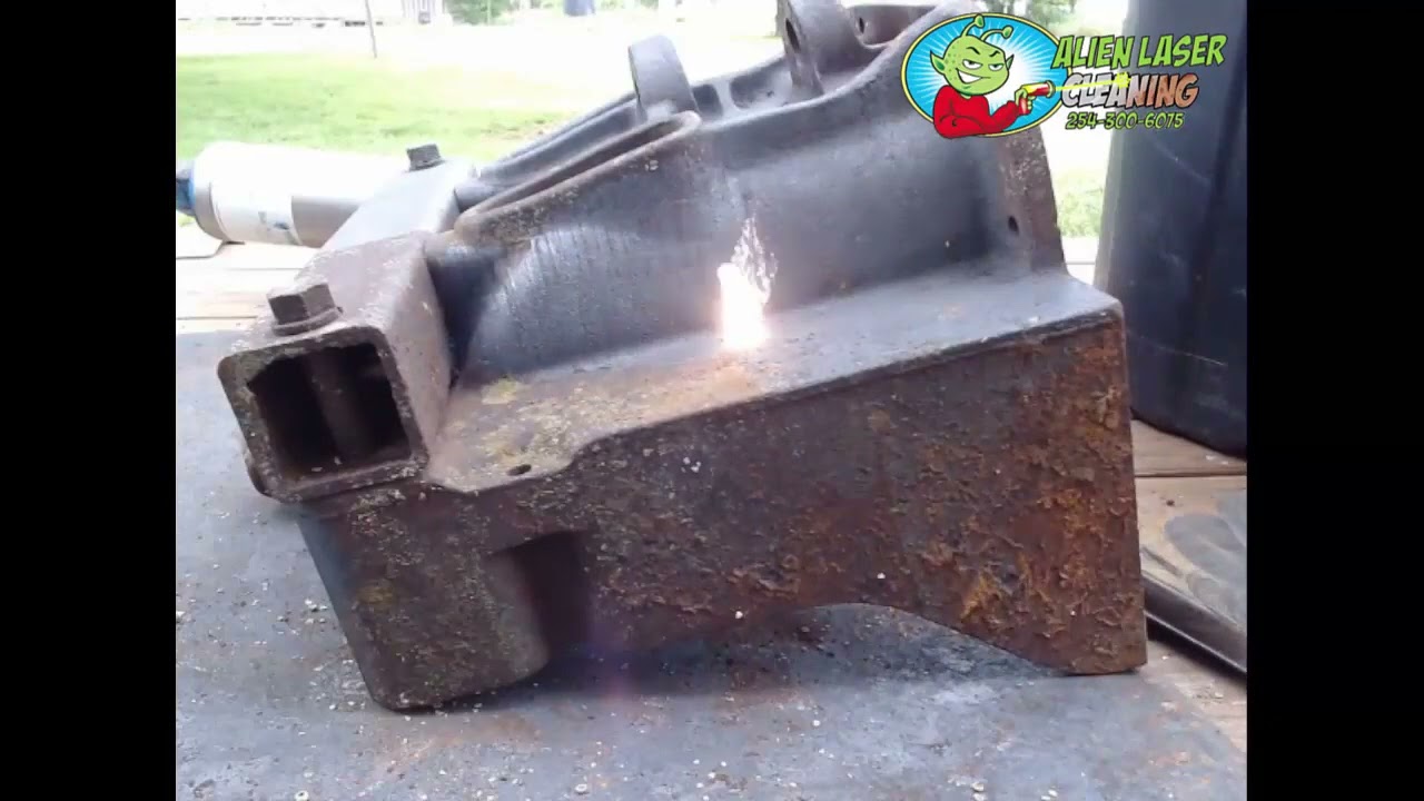 Laser Rust Cleaning-Double Wobble Demo