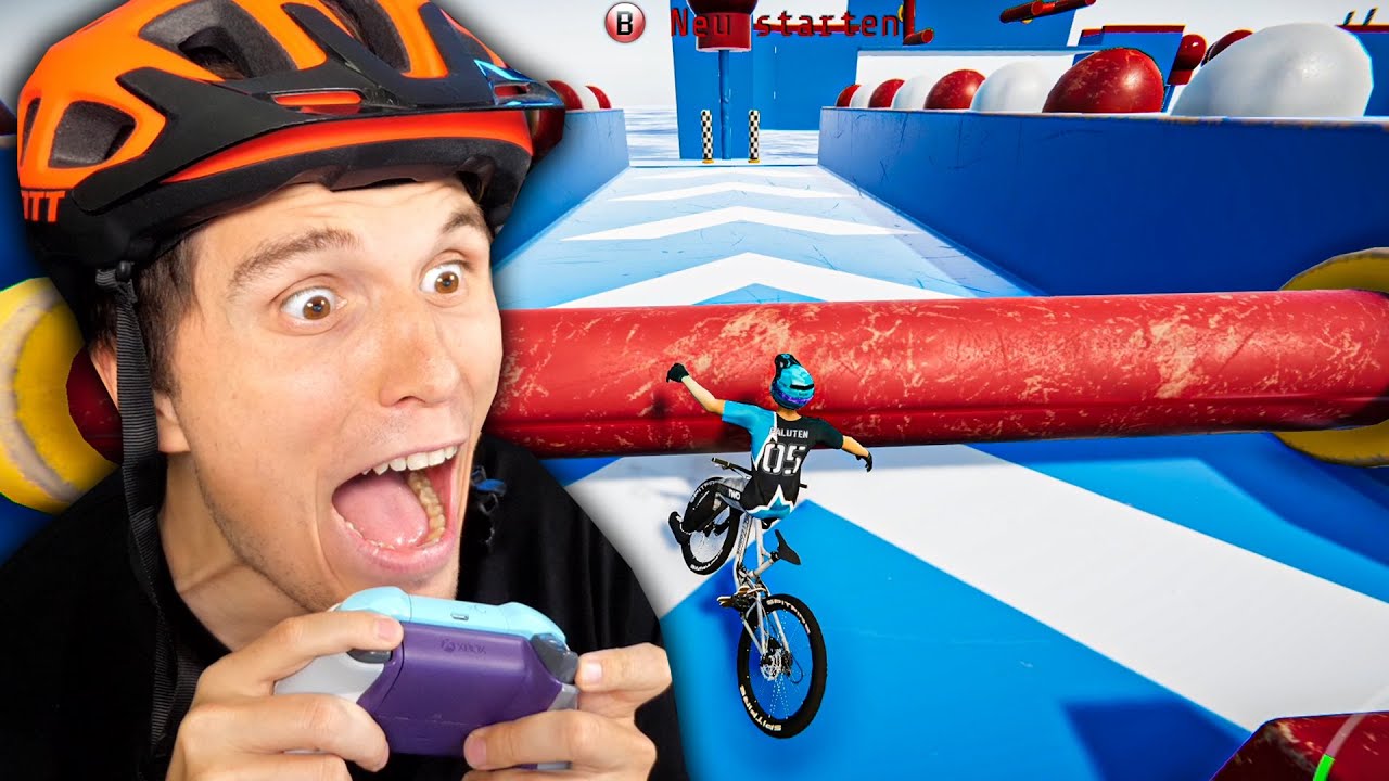 Dieses NINJA Warrior LEVEL zwingt mich AUFZUGEBEN | Fahrrad Simulator